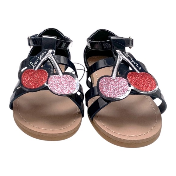 080 H&M Shimmery Cherry Sandals - Picture 4 of 9